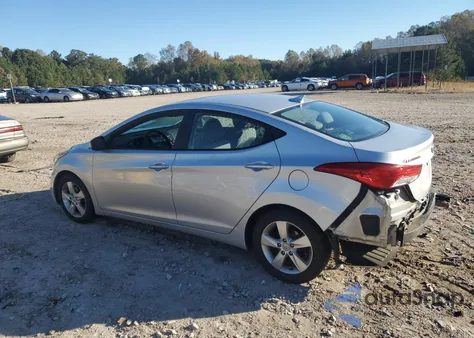 2013 Hyundai Elantra Gls from USA, damaged, VIN 5NPDH4AE6DH379655